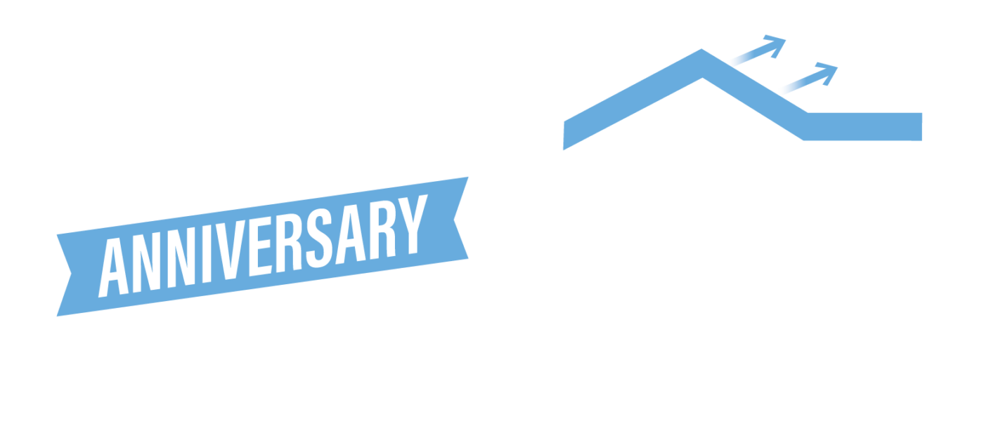 CRRC 25th Anniversary Logo White
