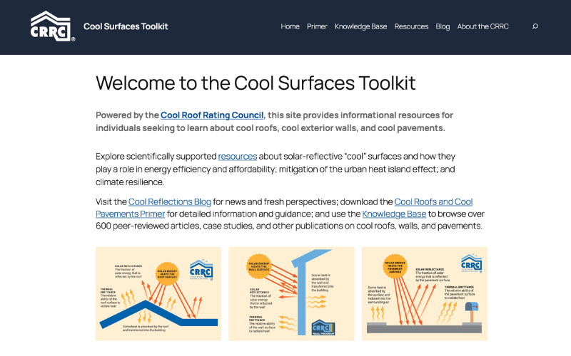 Cool surfaces toolkit 800x500px