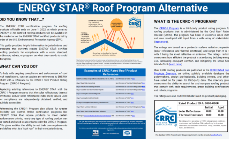 ENERGY STAR Roof Program Alternative Thumbnail Image